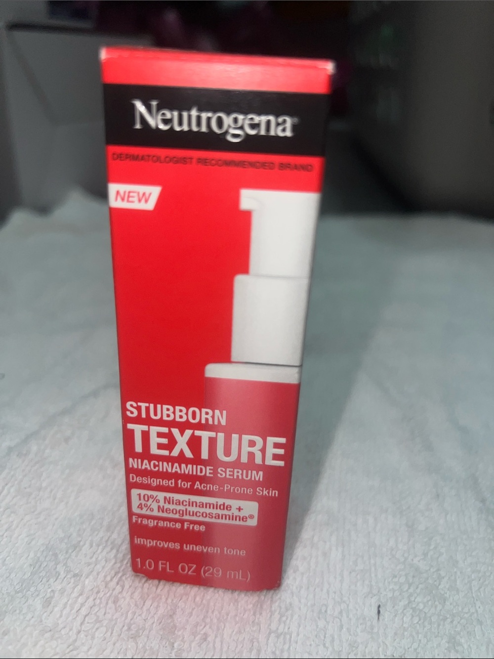 Neutrogena Stubborn Texture Niacinamide Serum 1oz